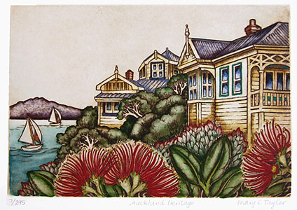 mary taylor auckland fine art heritage etchings and prints